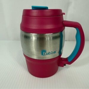 Bubba Keg 20oz Pink Blue Stainless Steel Insulated Travel Mug Flip Lid w/ Opener